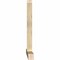 Ekena Millwork Portland Rough Sawn Timber Gable Bracket, Douglas Fir, 72"W x 45"H x 4"D x 4"F, 15/12 Pitch GBW072X45X0404POR00RDF - alternate 2